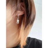 Gothic Tooth Stud Earrings